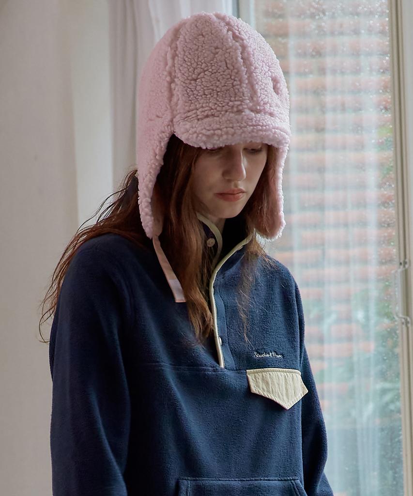 Seutyudioaenpaleukeu Shearing Hat_Pink