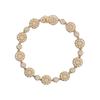 Monaco Sun Shape Design, Alloy Plated with 18k Gold, Bracelet, Same Style for Men and Women, Couple Model, Gold Yellow YB5283OX