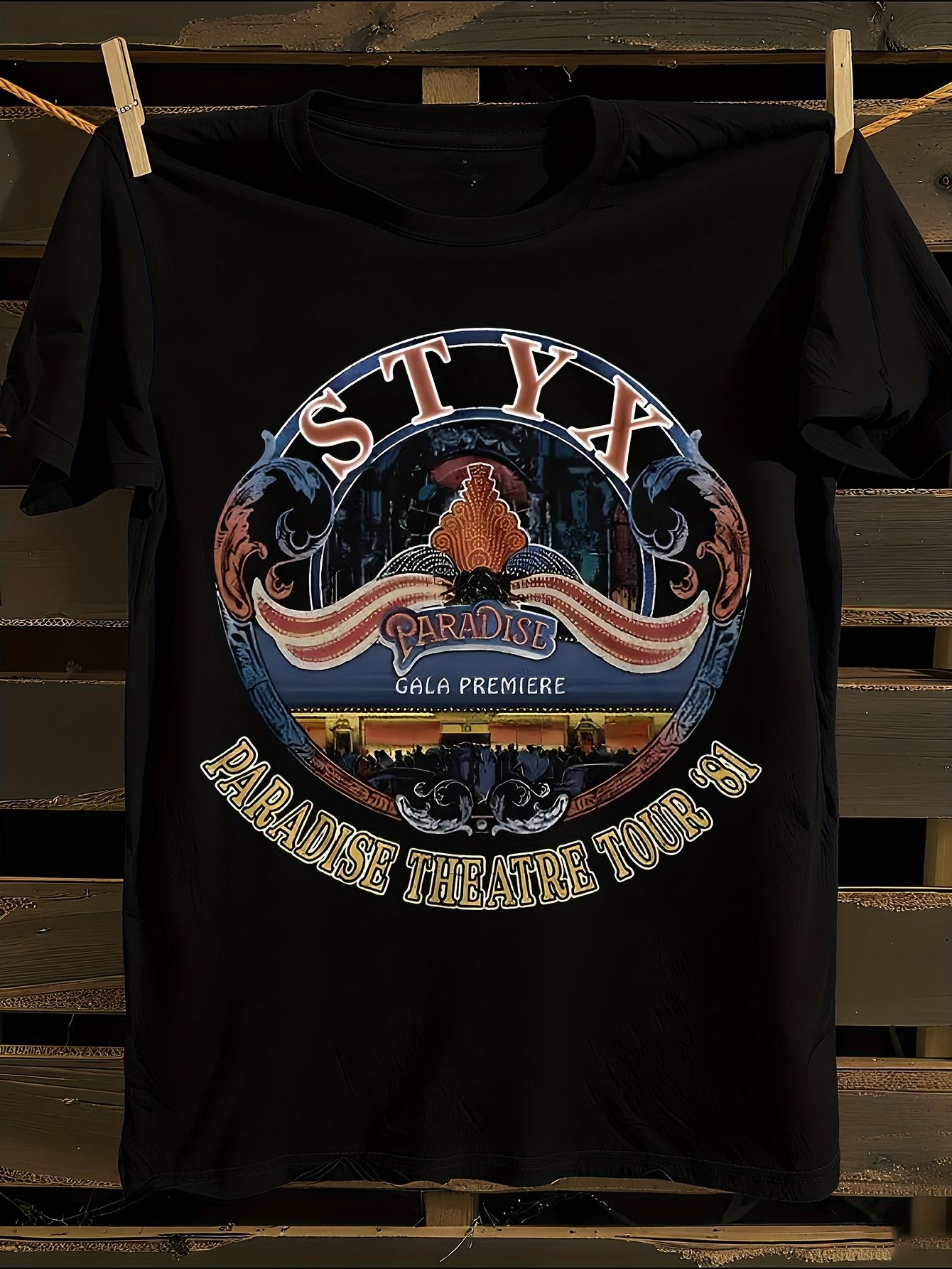 Styx Vintage Tshirt Vintage 1981 Paradise Theater Tour Gr... S