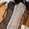2Meters lace fabric trimmings for DIY clothing sewing accessories sewing materials elastic webbing strap 5cm wide crafts supply