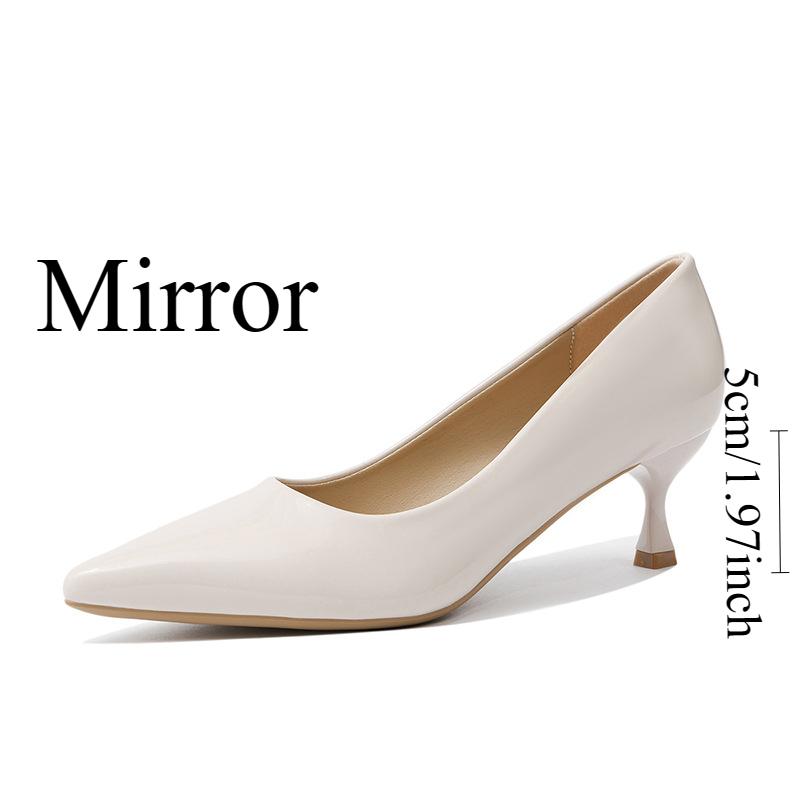 Pantofi cu toc înalt sexy profesioniști, cu vârf ascuțit, pantofi de lucru la modă, pantofi cu temperament pentru femei, pantofi de navetă