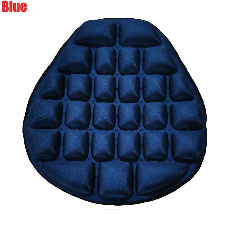 

4 цвета, универсальное мотоциклетное пневматическое сиденье, подушка для облегчения давления, сиденье для езды For motorcycle синий