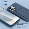 Wallet with Card Holder Phone Case for Samsung S25 Edge S25 S24 Ultra S23 Plus Shockproof Kickstand Protective Cover Case