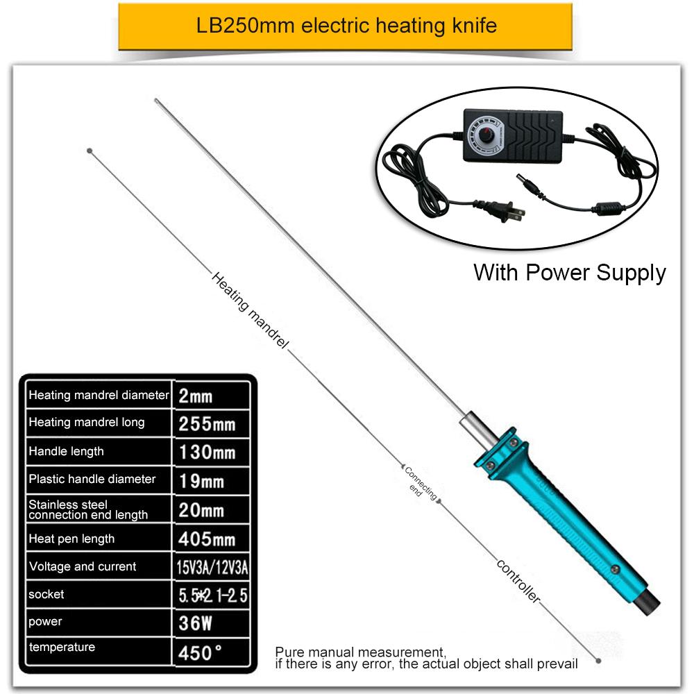 Adjustable Temperature Foam Cutter Pen with Power Source Electric Foam Polystyrene Cutting Machine Styrofoam Cutter DIY Tools