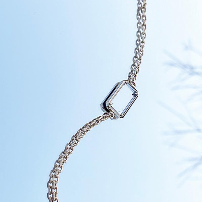 

DE NOBLE THE LABEL On mirror bracelet [Silver925] silver