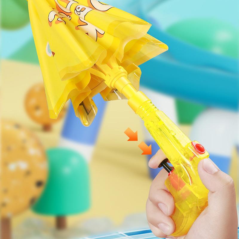 Creative Water Gun Toy With Small Umbrella Summer Beach Rafting Water Toys Pool Beach Toys For Birthday Party Favors