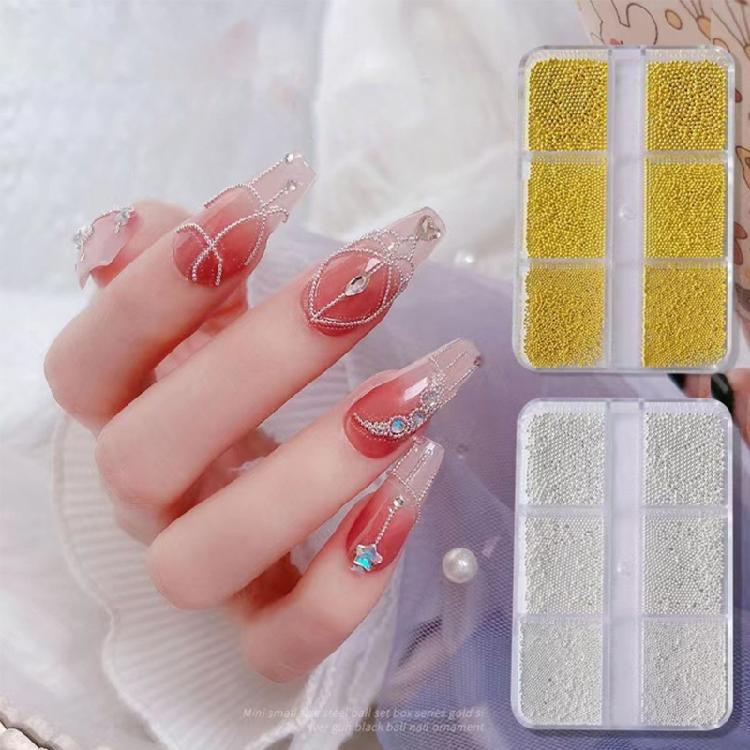 Mini Balls Nails Stud Art Decorations Ball Diamonds Decoration Nail Caviar Bead