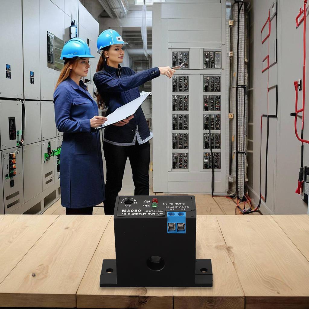 0.2-30A A AC Sensing Switch Self Powered AC Current Sensor Switch Environmentally Friendly Mutual Inductance Current Monitoring