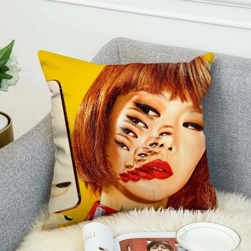T-Toiletpaper Magazine Cushion Cover 40X40 Decorative Pillow Covers For Sofa Pilow Cases Pillowcases 50X50 Cushions Home Decor