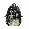 New high-value, fresh, sweet and cute stars, light backpack for junior high school students