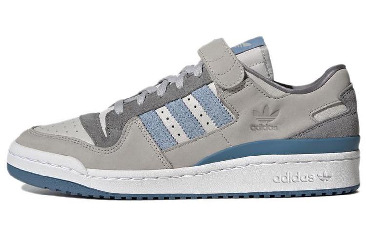 Adidas Originals Forum 84 Low  Gray White Blue  HQ6333 46