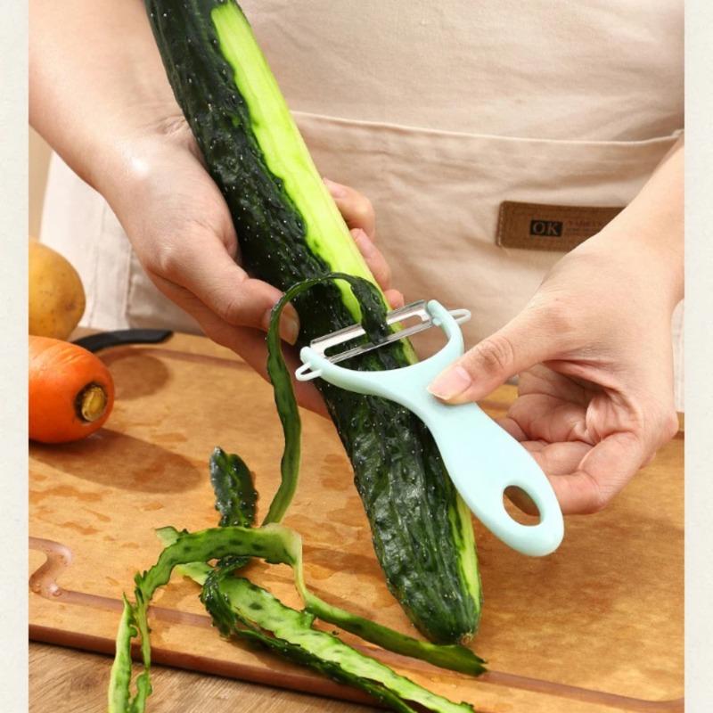 Nordic PP Handle Stainless Steel Peeling Knife Household Potato and Vegetable Peeler Kitchen Kitchenware