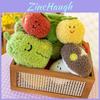 Plush Fruit Vegetable Dolls Coral Fleece Stuffed Toys For Kids Playroom Decor