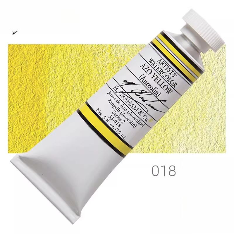 15ml / Tube American Watercolor Pigments Artist's Painting Art Supplies Hand-drawn Illustrations Creative Travel Water Color