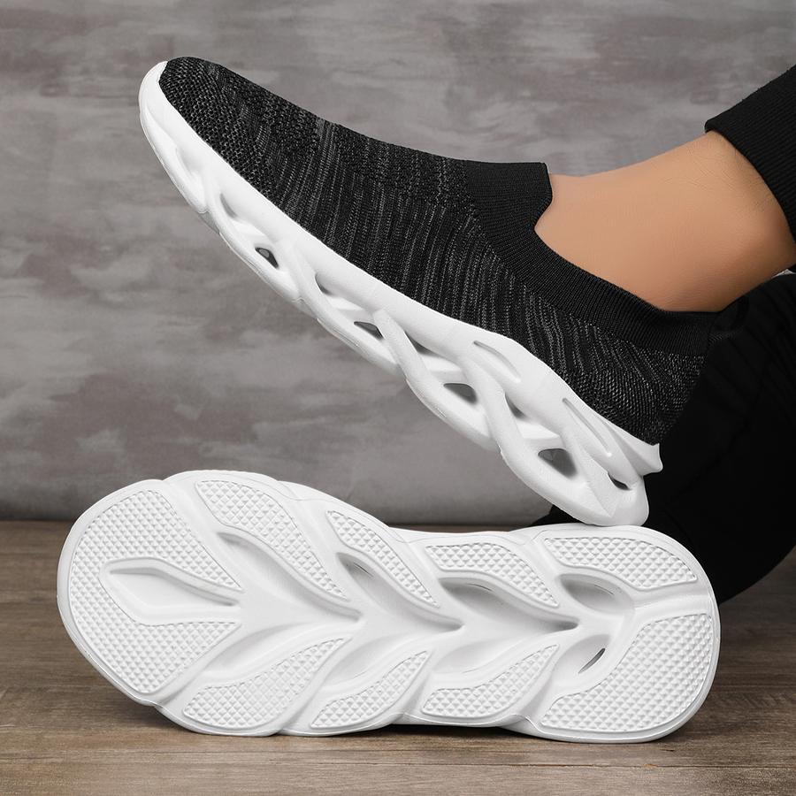 Fashion Casual Men's Shoes Summer Mesh Sports Platform Tennis Breathable Soft Sole Loafers Lightweight Comfortable Walking Shoes 2025