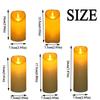 Creative Warm Glowing Candles Flameless Swing Flameless Candles  Decorative Props