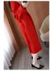 Women's Plus Size Double-Sided Wool Overcoat, Long Loose Fit (Autumn/Winter 2025)