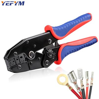 Barrel-type Terminal Crimping Tool,Ratcheting Wire Crimping Pliers. It Is Suitable for AWG 20-10 (0.5-6mm²) and Serves As an Electrical Crimping Tool.