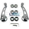 Chrome-plated Aluminum Alloy Retro Classic Car Door Rocker Modification Accessories for Chevrolet Ford