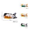 Cute Cartoon Corgi Husky Holding Bottle Mini Model For Gift Giving And Collection