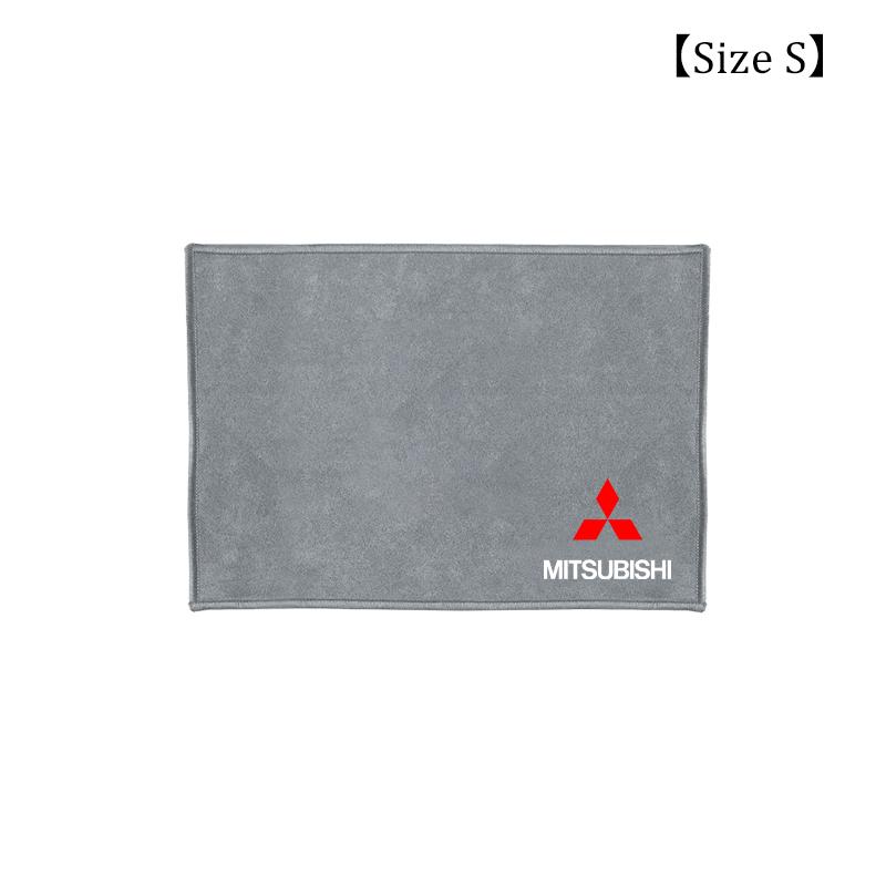 

For Mitsubishi Colt Pajero Ralliart Lancer EX Space Star L200 1Pcs Suede Fleece Microfiber Towel Car Styling Cleaning Rag Cloth