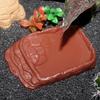AntiSlip Reptiles Water Dish With Simulation Rock Ramp For Turtles Lizards Geckos Plastic Feeding Bowl Habitats Decors
