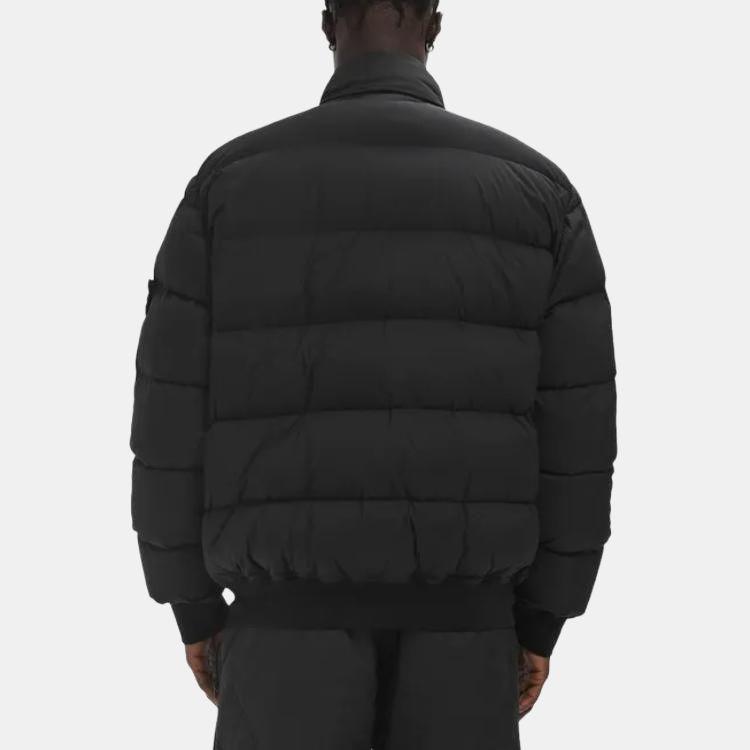 STONE ISLAND FW25 Daunenjacke Unisex Schwarz K2S154100039S0028-V0029