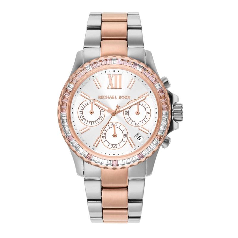 

Michael Kors Everest Analog White Dial Women s Watch MK7214 розового золота