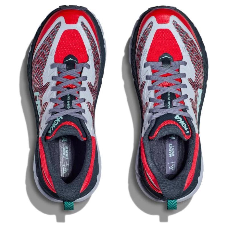 HOKA ONE ONE Mafate Speed 4 Cerise Stormy Skies Women's Sneakers 1131056-CTRM