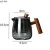 High Temperature Resistance Glass Teapot Teacup Teakettle Tea Cooker Kungfu Tea Set Scented Tea Pot Heatable Kettle Teaware Sets