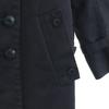 Aquascutum Made In Japan Trench Coat Black Liner with Belt Women Used