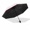 1pc Goldfish Bubbles Automatic Opening/Closing Folding Umbrella with 8 Ribs, Portable Sunshade Umbrella Birthday and Holidays gifts yy250105105