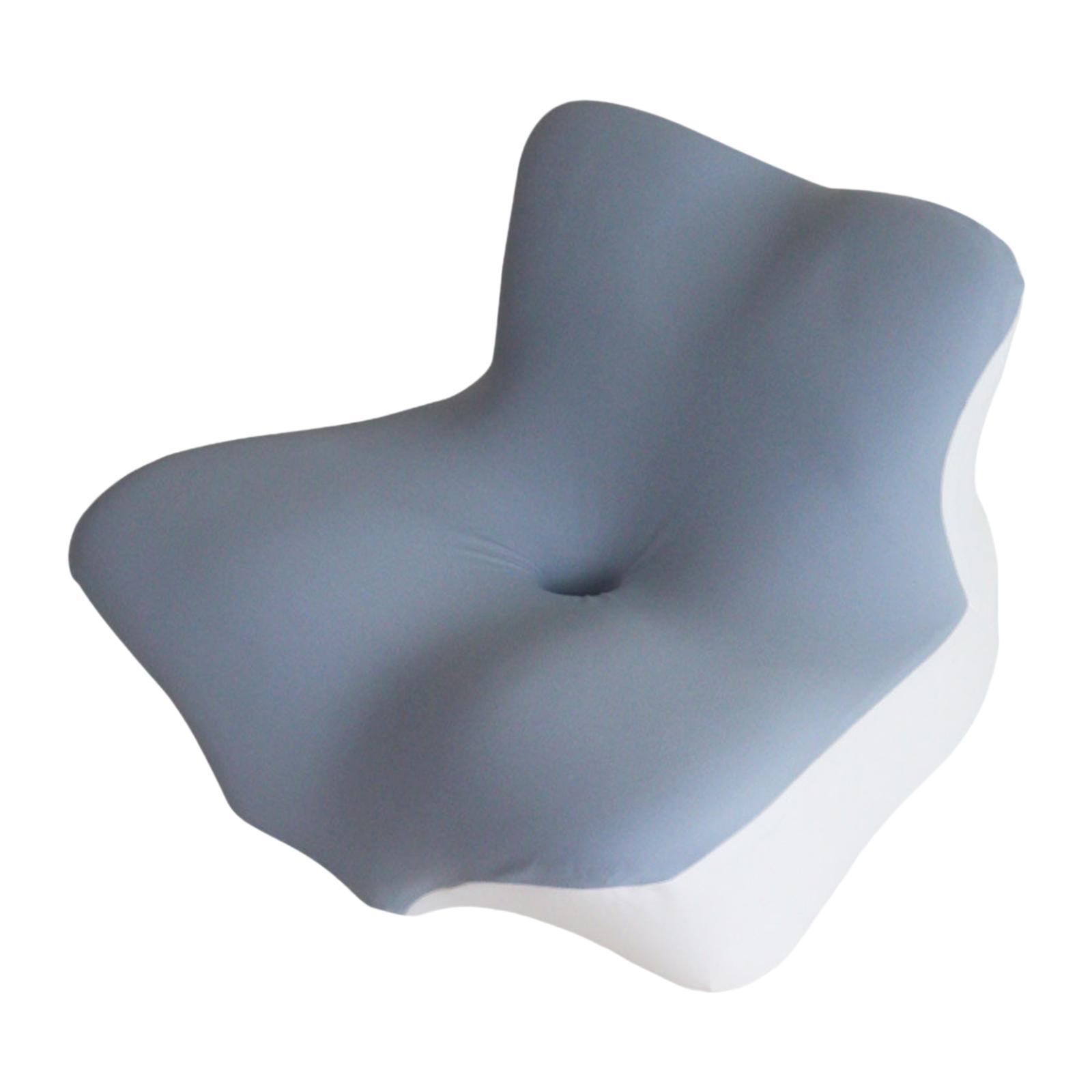 

Cervical Pillow Ergonomic Cushion Neck Support for Home Sleeping Bed Reading синій