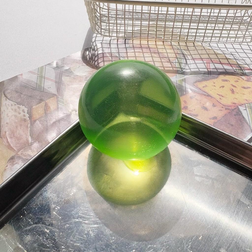 Handcrafted Coconut Oil Stress Ball With Sensory Grip For Kids And Teens