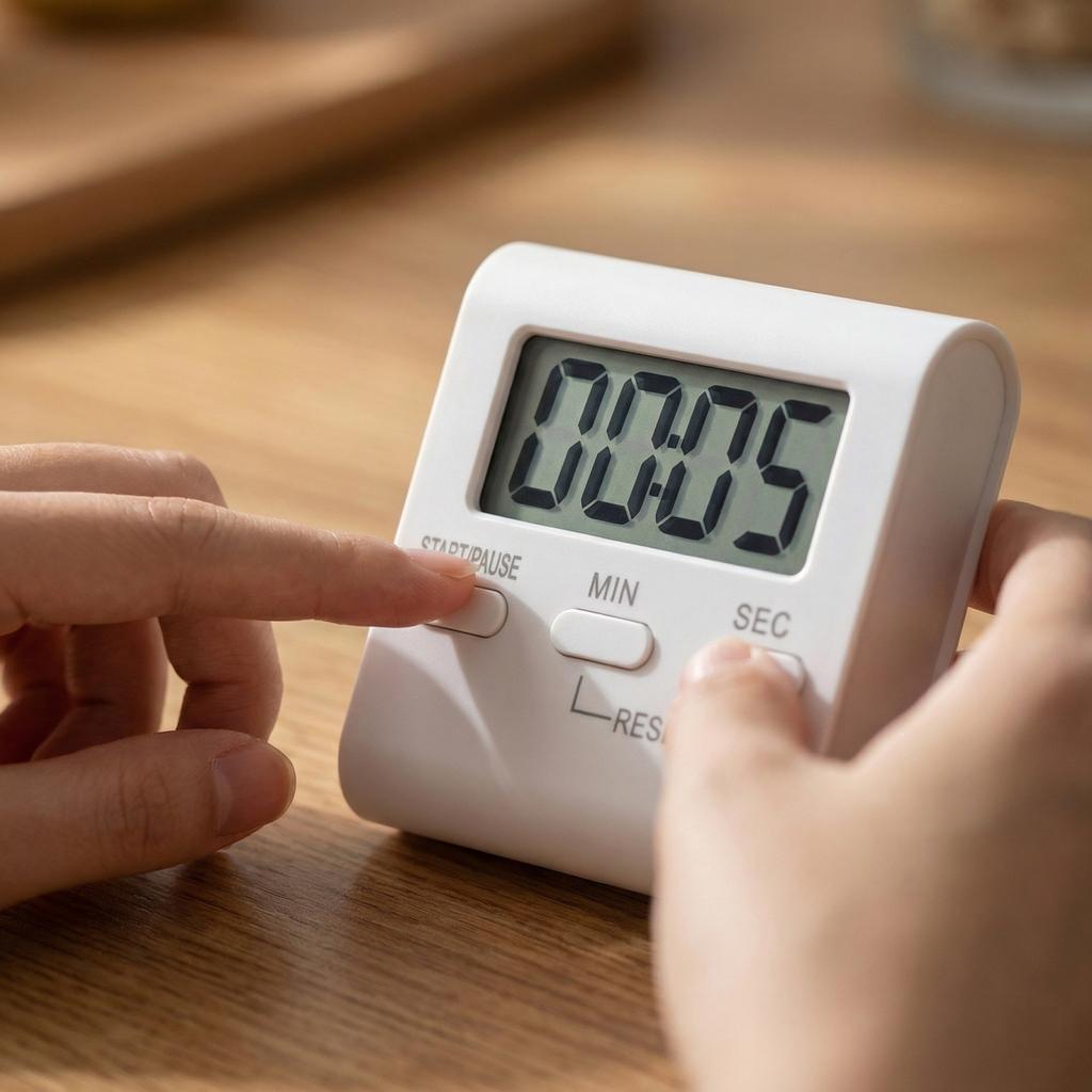 Küchenzeitschaltuhr Erinnerung Praktische Elektronische Zeitschaltuhr(Ohne Akku)