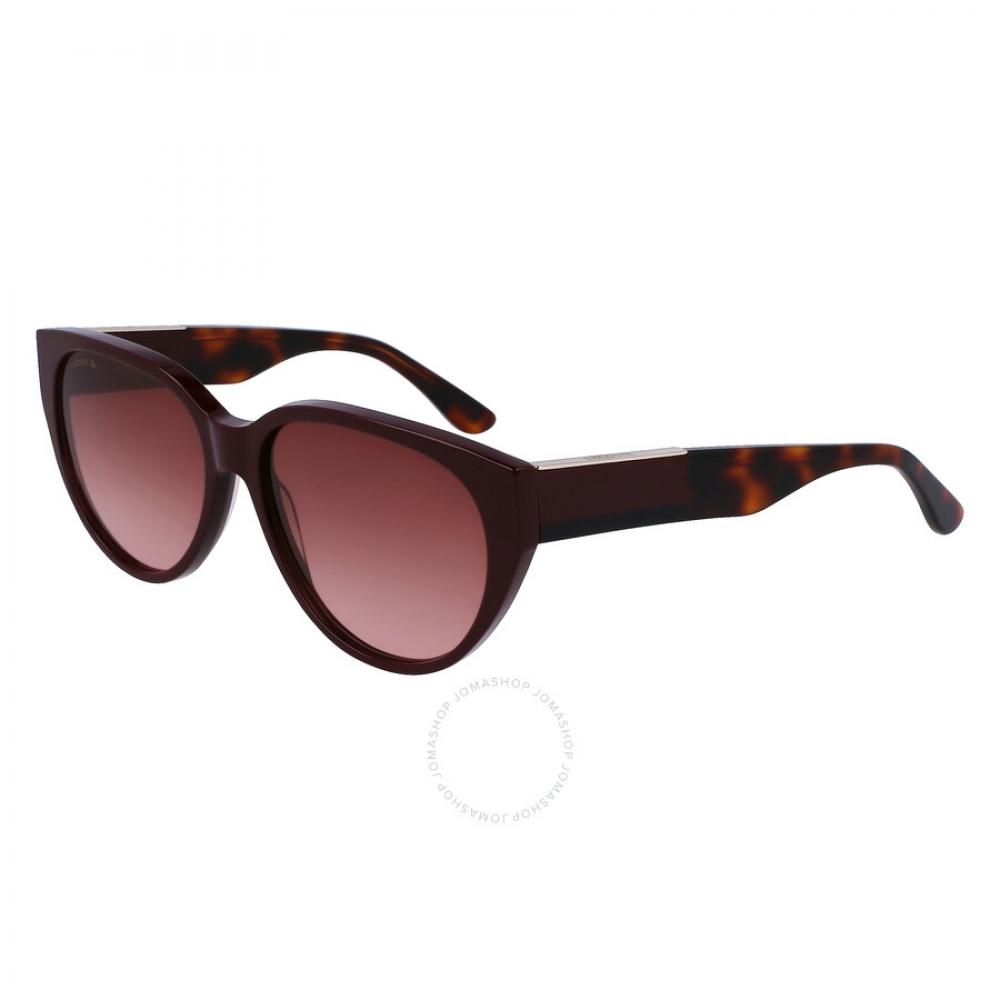 

Lacoste Red Gradient Cat Eye Ladies Sunglasses L985S 603 59