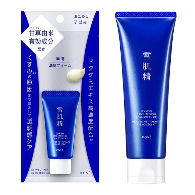 Kose - Sekkisei Очищающая пенка для умывания 20g