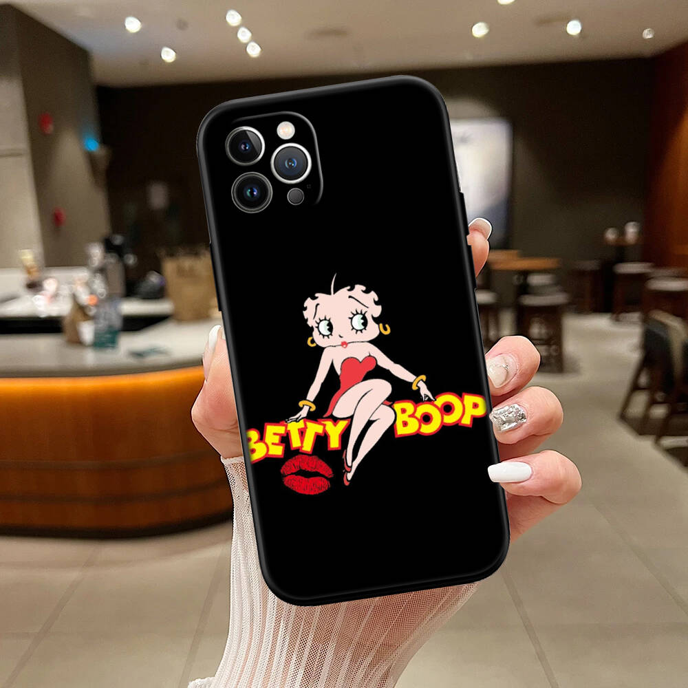 B-Bettys Pattern B-Boops New Phone Case for Redmi Note 8 9 10 11 11S 10C 10X 10A 10T 9A 9C 9T 9S 8T Pro Max Plus Prime