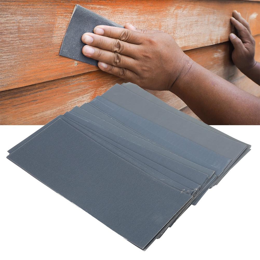 36pcs 400#3000# Sandpaper Grinding Polishing Sanding Abrasive Paper Sheets Set