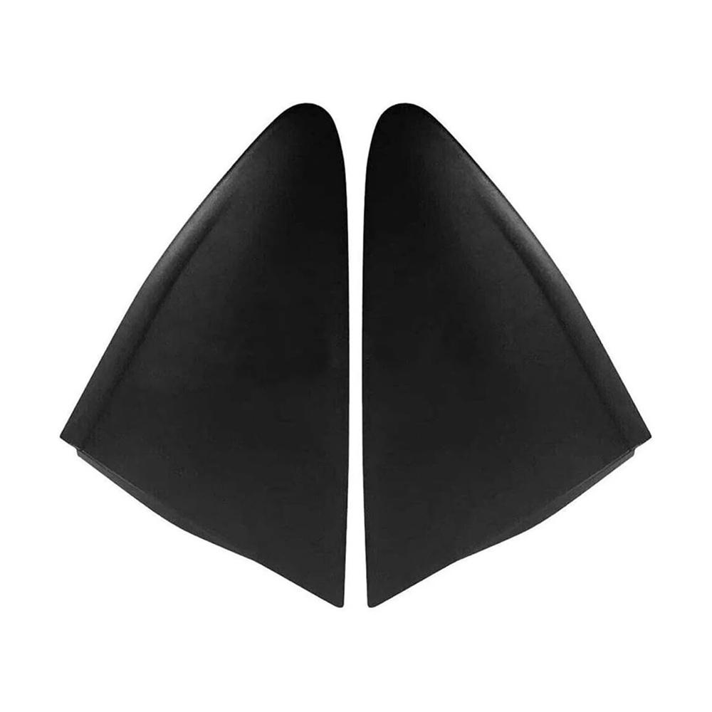 2x Front Fender Mirror Corner Molding Triangle Cover For Toyota Yaris 2012-2014