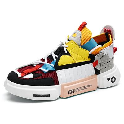 Casual Fashion Personality Breathable Lightweight Trend Sports Style Men's Casual Trendy Shoes Board Shoes Lightweight