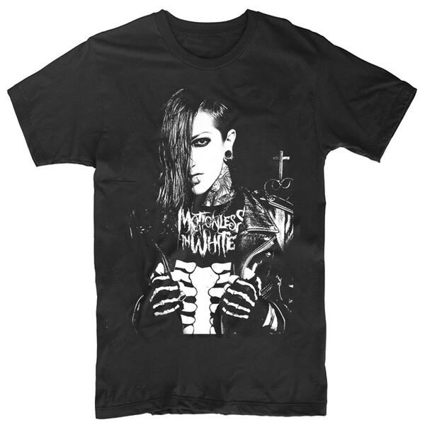 

SALE Motionless in White Band Men T-shirt Black Unisex All Sizes S-5XL Unisex T-Shirt S