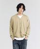 Modern Aron Basic V-Neck Cardigan Beige