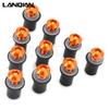 10PCS Fairing Wind Screen Screw Bolt Kit Windshield Mounting Nut bolt For Honda CBR600RR CBR1000RR CBR250RR CBR 600 1000 250 RR