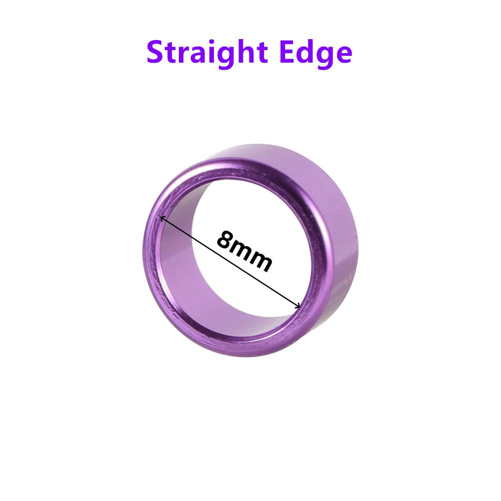 Bird Aluminum Straight/Curl Edge Foot Ring ID8mm ID10mm High 6mm Pigeon Outdoor Flying Training Identification Leg Ring 120Pcs