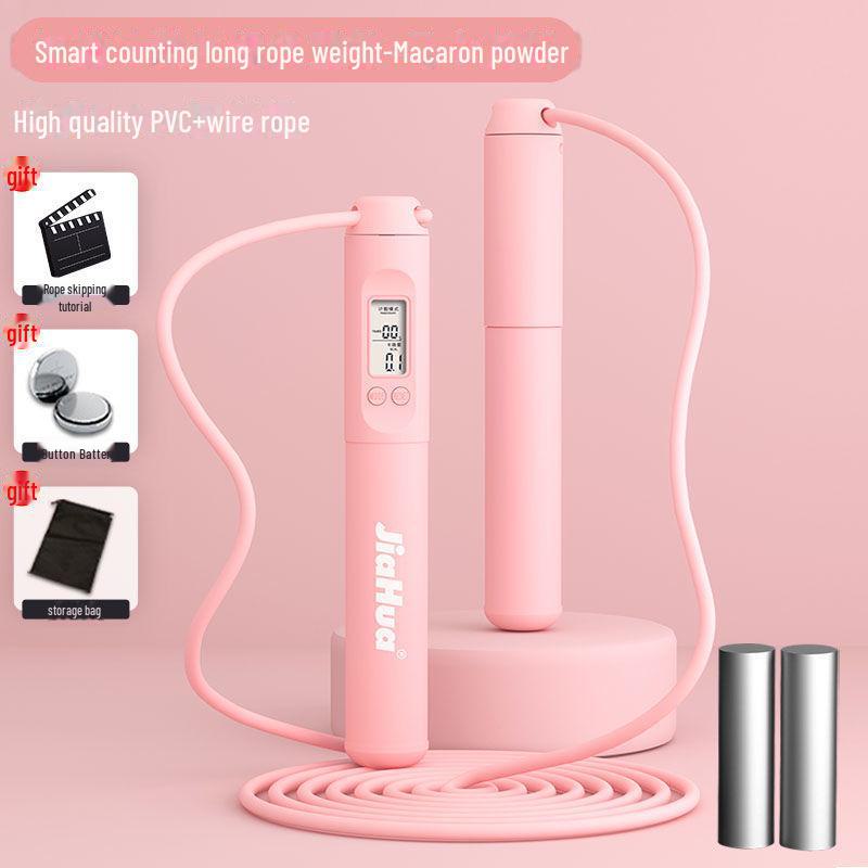 Adjustable Weight-Bearing Skipping Rope for High School Exam Fitness Training