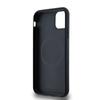 Dkny Dkhmn61Pshrpsk Iphone 11 / Xr 6.1Czarny/Black Hardcase Leather Monogram Pattern Metal Logo Magsafe