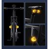 1/2PCS Bike Turn Signal Rear Light USB Rechargeable Wireless Remote Control LED Bicycle Taillight MTB Night Riding Warning Lamp