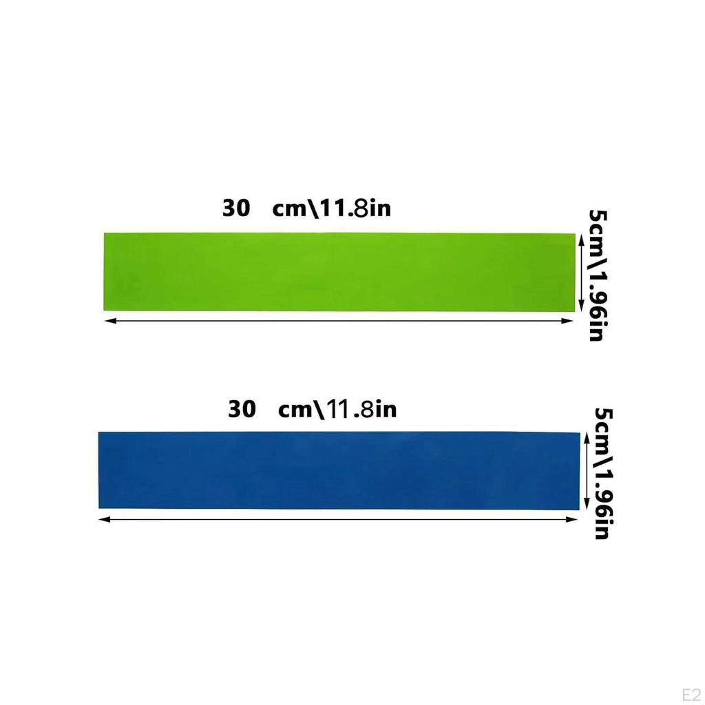 6 Pièces Bandes de Chaise Résistance Fitness pour Étudiants de Collège Lycée