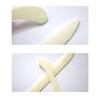 2Pcs Leather Working Tool Bone Folder For Leather Craft Scoring Folding Creasing Edges Paper Plastic Handmade Sewing Tools Part
